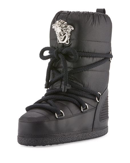 versace medusa quilted astronaut boot|Versace crystal medusa 95.